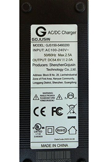 SGT E-twow Charger for E-twow GT Sport/GT SL smiley plug 48V