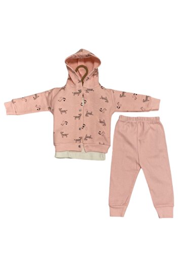 Buqete Hooded 3-Piece Men's Suit