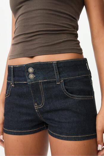Stradivarius Mini denim şort