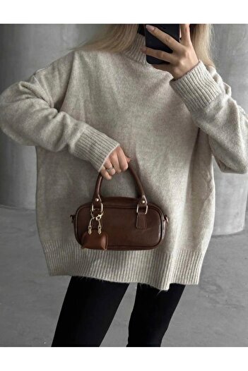 grand coco Women's Stylish Design Tan Hand and Shoulder Bag