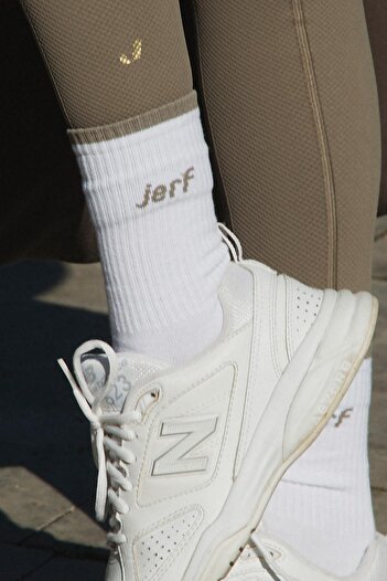 Jerf Pure Harmony Socks White_Brown