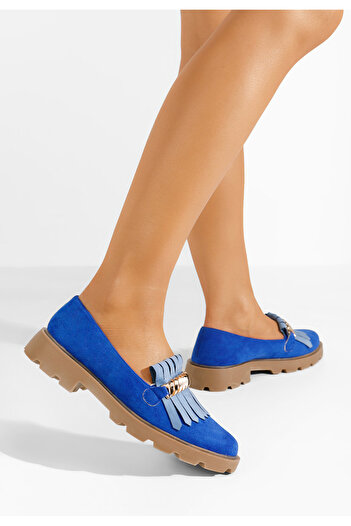 B T Shoes Loafers γυναικεια Kanesha μπλε