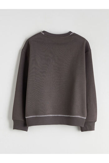 LC Waikiki Crew Neck Kuromi Printed Girl's Sweatshirt