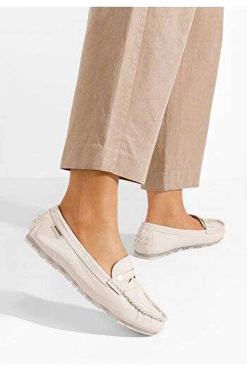 B T Shoes Μοκασίνια γυναικεια Luminia μπεζ