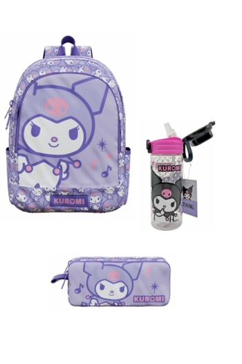 WİGGLE Kuromi Kindergarten Bag Set Licensed
