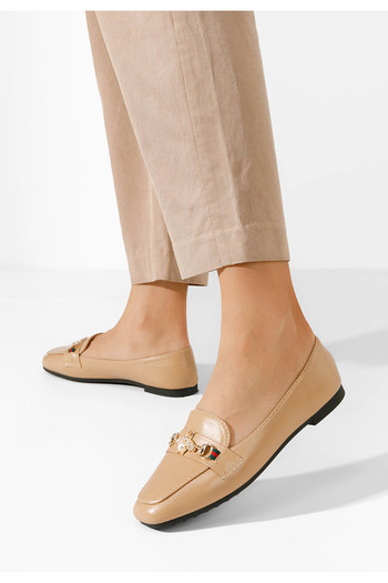 B T Shoes Loafers γυναικεια Tamera χακι