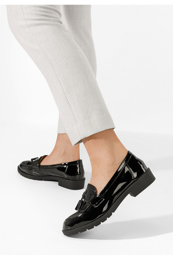 B T Shoes Loafers γυναικεια Luciara μαύρα