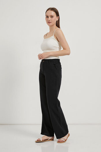 Arma Life Elastic Waist Buttoned Trousers