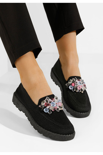 B T Shoes Women's summer loafers Quara black