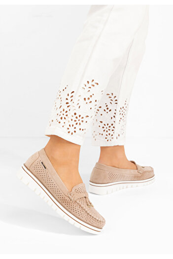B T Shoes μοκασινια καλοκαιρινα Manise V4 χακι