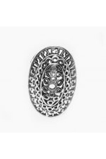Kelan Women's Fashion Ring Vintage Antique Model Flower Circles 17mm