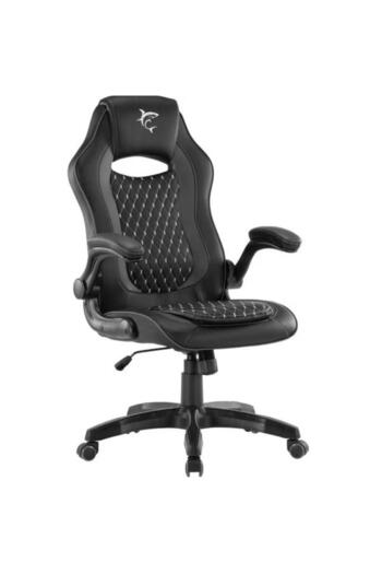 white shark Gaming Chair White Shark NYX, Max Weight 120 kg, Adjustable Armrest 1D (Black)
