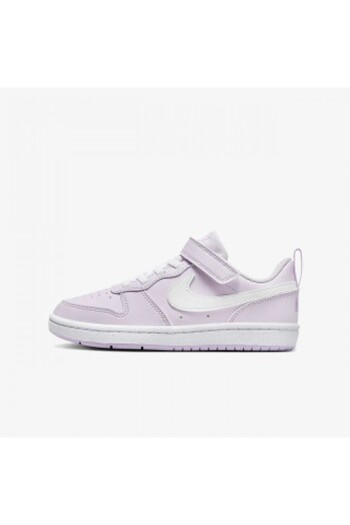 Nike , Court Borough eco-leather sneakers with velcro closure