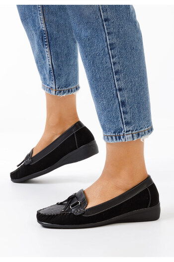 B T Shoes Γυναίκα Μοκασίνια Janetta Μαυρο
