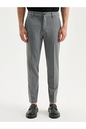LC Waikiki Gray Standard Size Men's Trousers