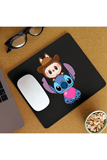 OEM Mousepad Stitch Labubu Meme