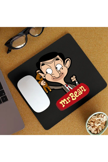OEM Mousepad Mr Bean Teddy Bear Happy