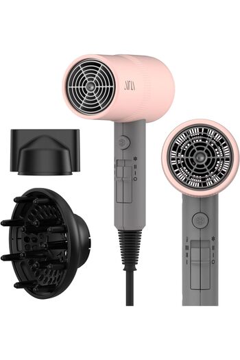 Generic AINA Hair Dryer with Diffuser, Blow Dryer for Women | Advanced Ionic Technology, Ceramic Coating | C