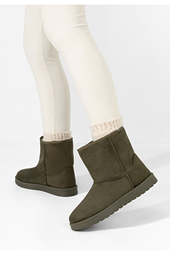 B T Shoes Μπότες Τύπου ug πρασινο Chica