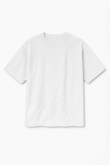 Altair Tr Oversize White Unisex Slow down You Are Doing Fine Printed T-Shirt