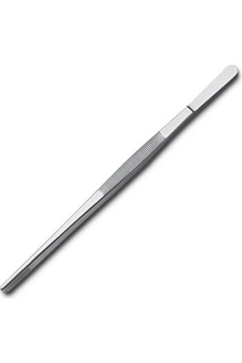 sui home 30 cm Steel Kitchen Tweezers Steel Food Tweezers Chef Tweezers