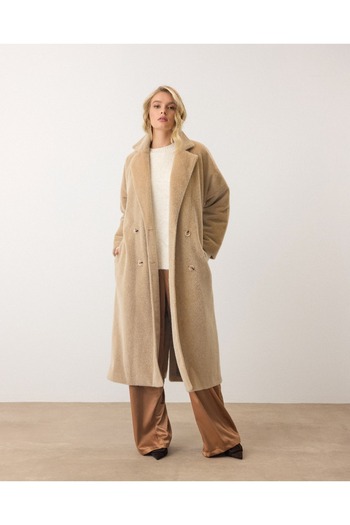 AÈC PRIVÈ Women's New Season Premium Quality Cashmere Coat 7777