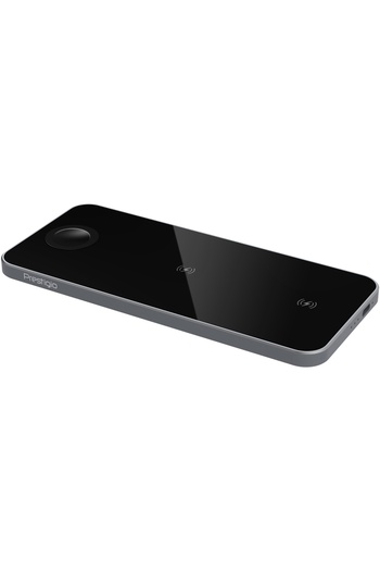 Prestigio PCS105A_SG Ασύρματος φορτιστής ReVolt A5 3 σε 1, μαύρος