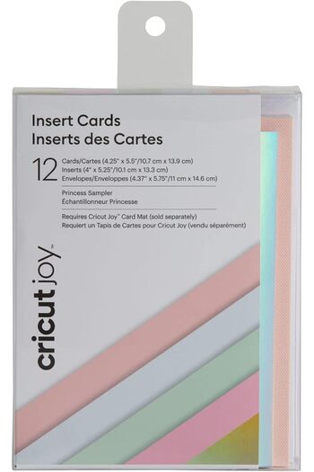 STOREMAX Snshop 2007259 Joy Insert Card 12-Piece Pack 10.8X14Cm Princess 467437