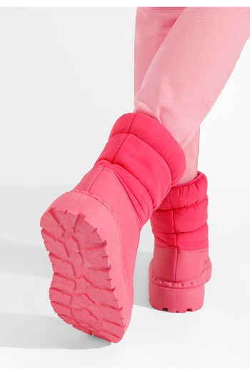 B T Shoes Γυναικείες Μπότες Χιονιού Aruela φούξια