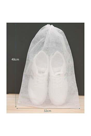 Flippy Set 50 Shoe Storage Bags Flippy, Protective, Travel, Nonwoven, Dustproof, Sun Protection, Anti-Yello
