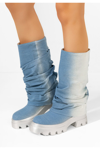 B T Shoes Γυναικείες μποτες Morella Τζιν