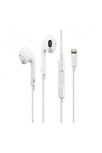 dalip Audio Headphones with Lightning Port, Flippy, Microphone Compatible iPhone 6 / 7 / 8, White