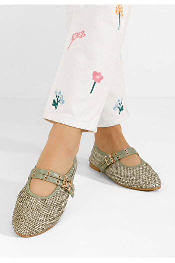 B T Shoes Ballerina checker Billy verzi