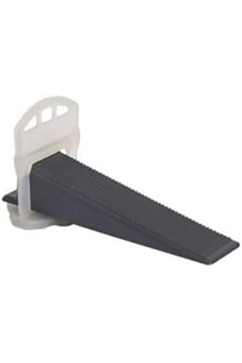 STOREMAX Goldwhirl Building Materials 1.5 mm Ceramic Leveling Joint Plus + Fixing Wedge (100+100 Pieces)