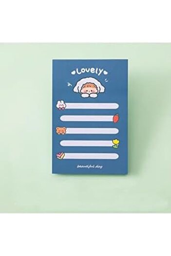 STOREMAX Gçavm Lovely Girl Themed Colorful Checkered Note Set Shopgç 1174074