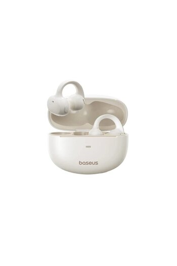 Baseus Casti open-ear, Waterproof IP57 Baseus, alb