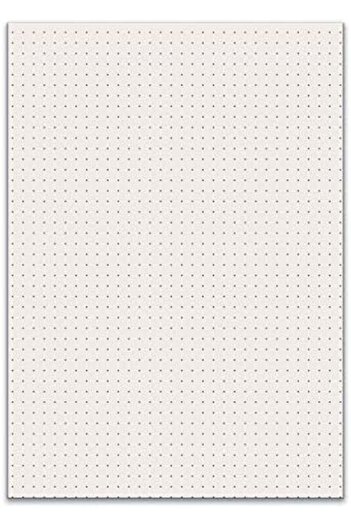 STOREMAX snShop Caiet cu puncte 13,5x23 cm Copertă Kraft 50 coli PACHET 6 Softbook 467437