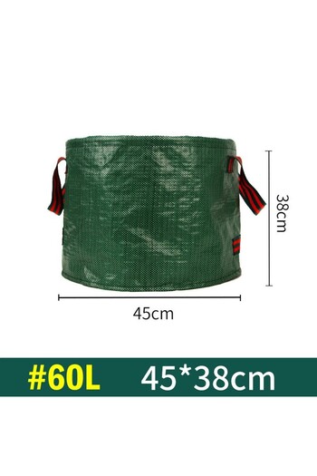 Flippy Leaf Collection Bag, Flippy, Garden Bag Basket, 45 x 38 cm, 60 l, Green