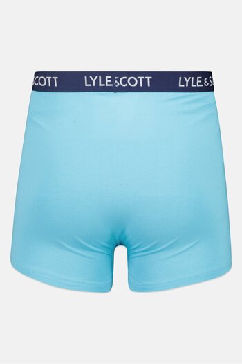 Lyle & Scott Men 5 Pieces Brand Logo Trunks, Multicolor