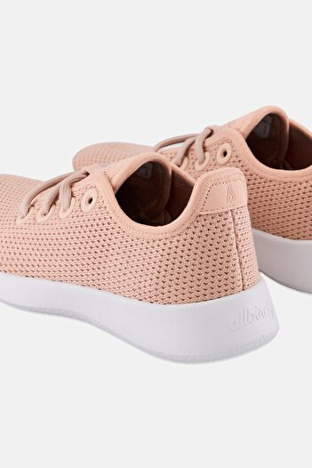 Allbirds Women Wide Lace Up Sport Shoes, Peach
