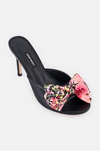 Nine West Women Deva 3Fx Slip On Floral Print Sandals, Multicolor