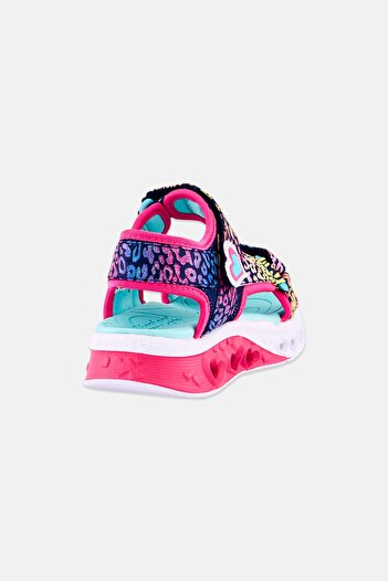 SKECHERS Kids Girl Velcro Closure Sandal, Multicolor