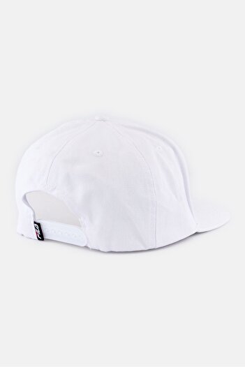 FILA Men Embroidered Logo Sports Cap, White