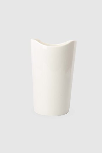 Berghoff Eclipse Porcelain Table Vase, White