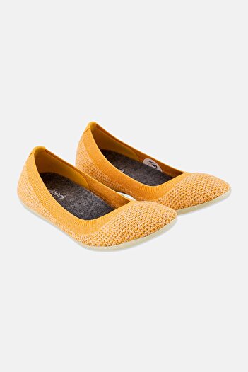 Allbirds Women Wide Slip On Flat Shoes, Orange