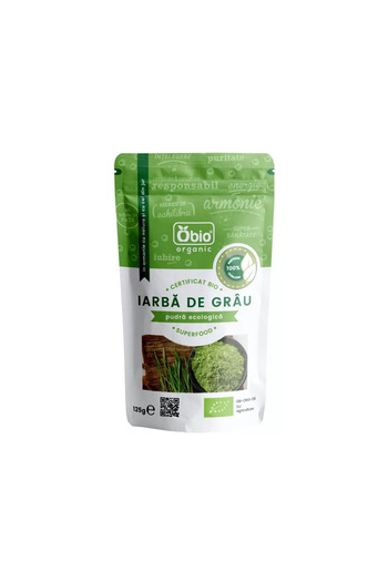 OBİO Wheatgrass powder 125 g
