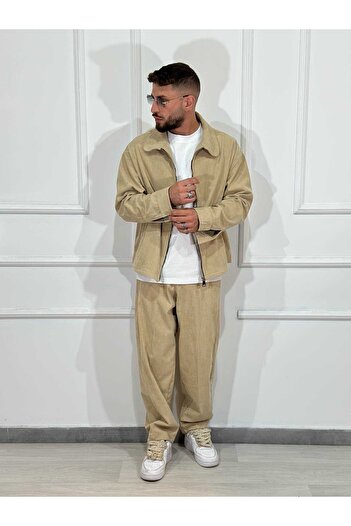 Urban Collection Men's Casual Shirt and Pants 2 Piece Set