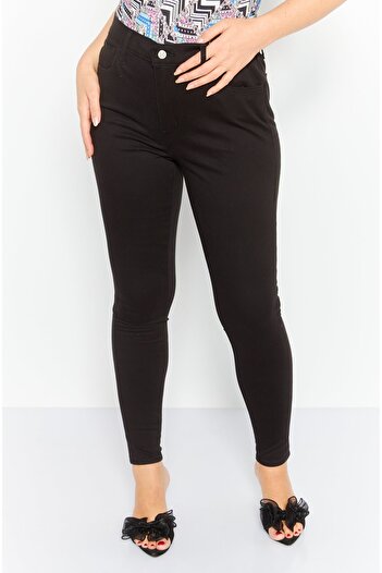 Levi's Women High Rise Super Skinny Solid Denim Jeans, Black