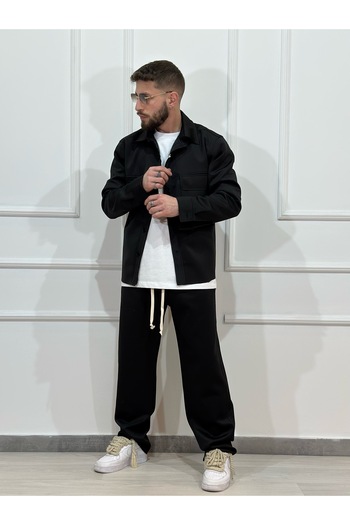 Urban Collection Men's Casual Set - Shirt with Pockets and Pants