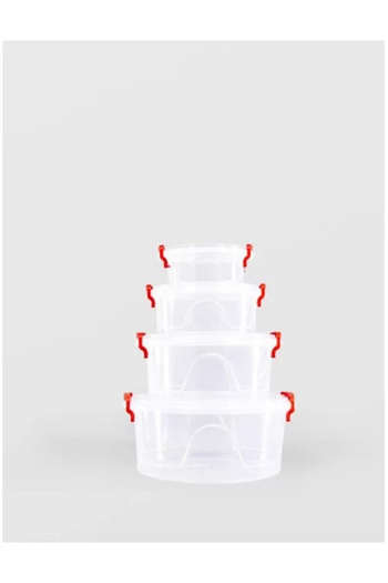 sterk ROUND FOOD BOX SET MAYA 03 L,0.6 L,1.5 L,2.4 L